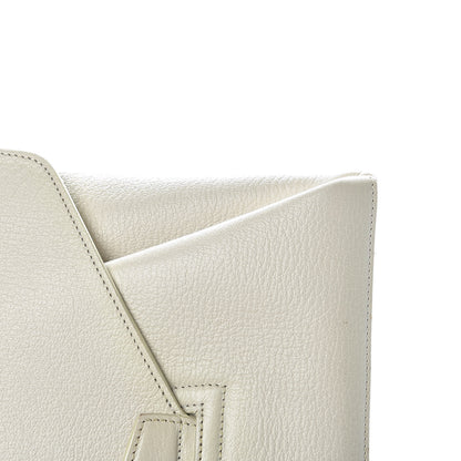 Givenchy Sugar Goatskin Medium Antigona Envelope Clutch Ivory 16 of 17