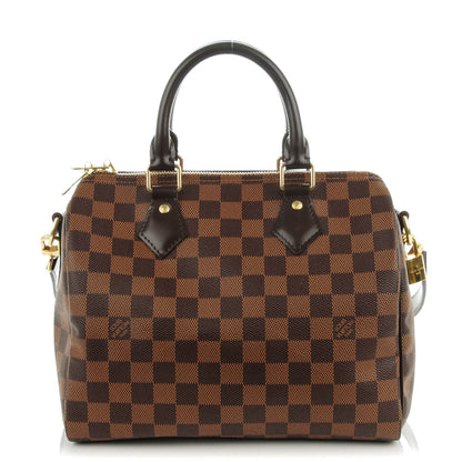 Louis Vuitton Damier Ebene Speedy Bandouliere 25 1 of 7