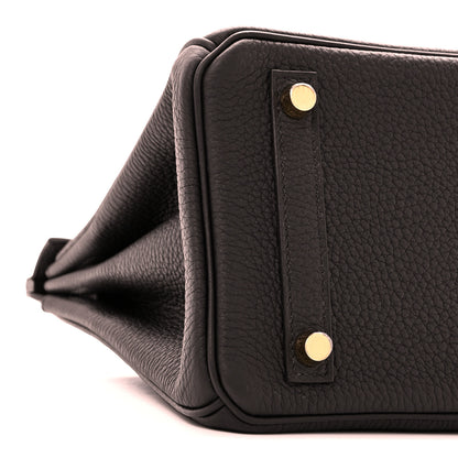 Hermes Togo Birkin 25 Black 9 of 11