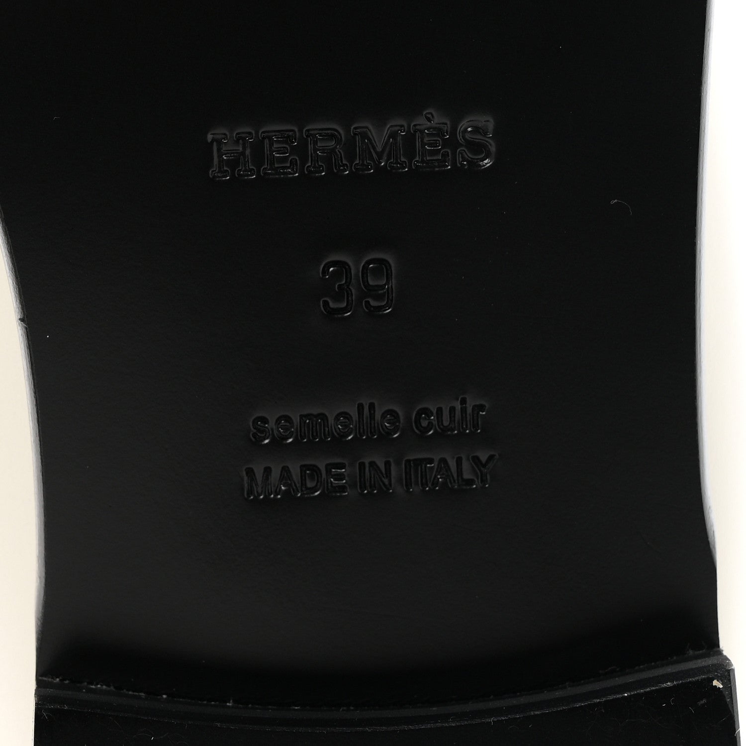 Hermes Calfskin Iota Mules 39 White 7 of 11