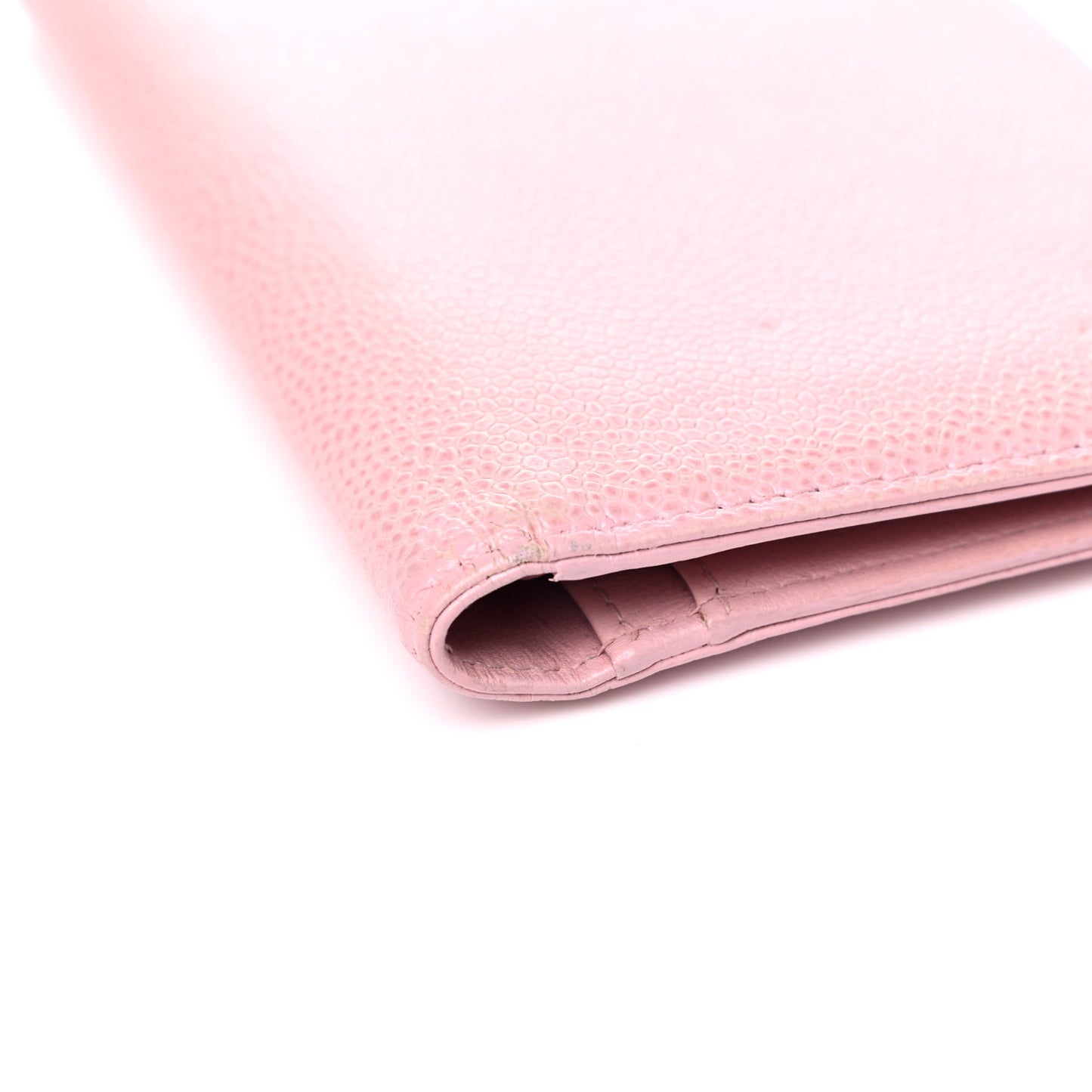 Caviar Timeless CC Yen Wallet Pink