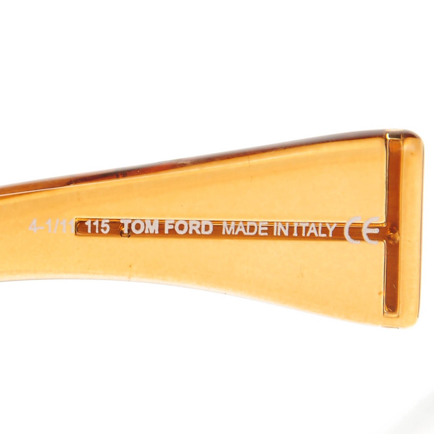Daphne Oversized Sunglasses FT0219 Gold Translucent