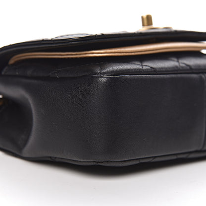 Chanel Lambskin Quilted Small Camellia Flower Flap Black 9 of 11
