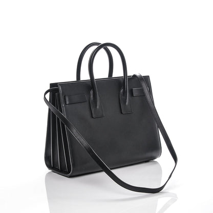 Saint Laurent Calfskin Small Sac De Jour Black 4 of 7