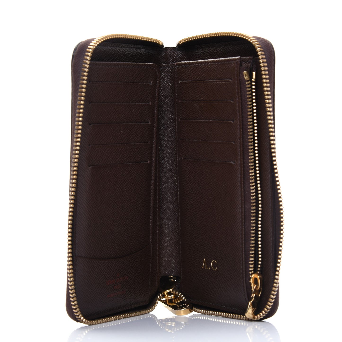 Damier Ebene Zippy Compact Wallet