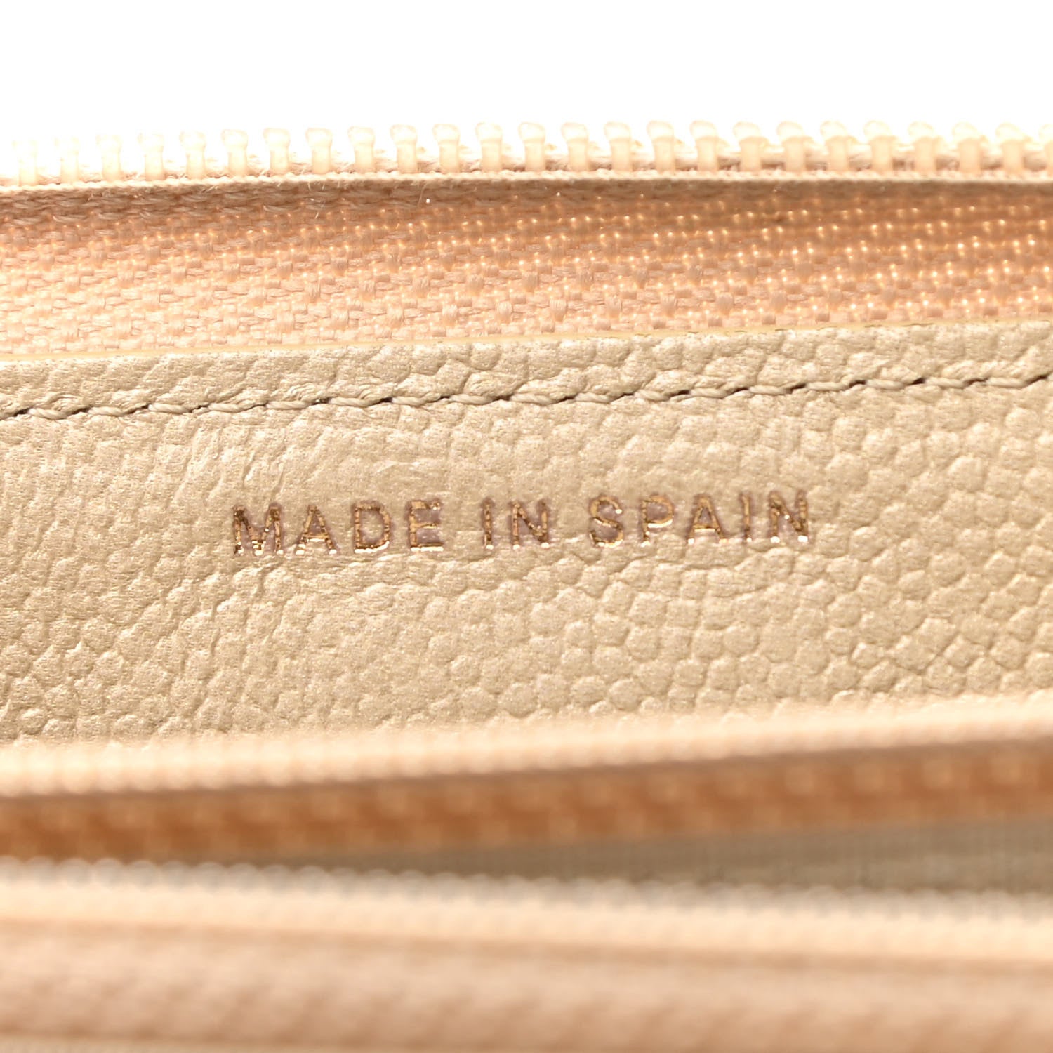 Chanel Metallic Caviar Quilted Small Boy Zip Around Wallet Light Gold 7 of 9