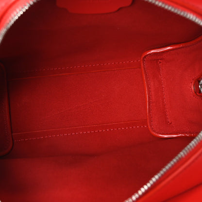 Loro Piana Smooth Calfskin Sesia Crossbody Fire Red 5 of 10