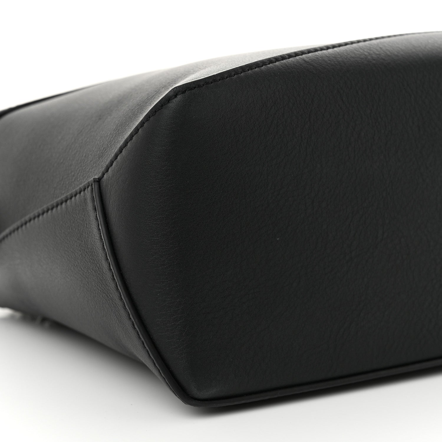 Loewe Calfskin Small Puzzle Edge Bag Black 8 of 9