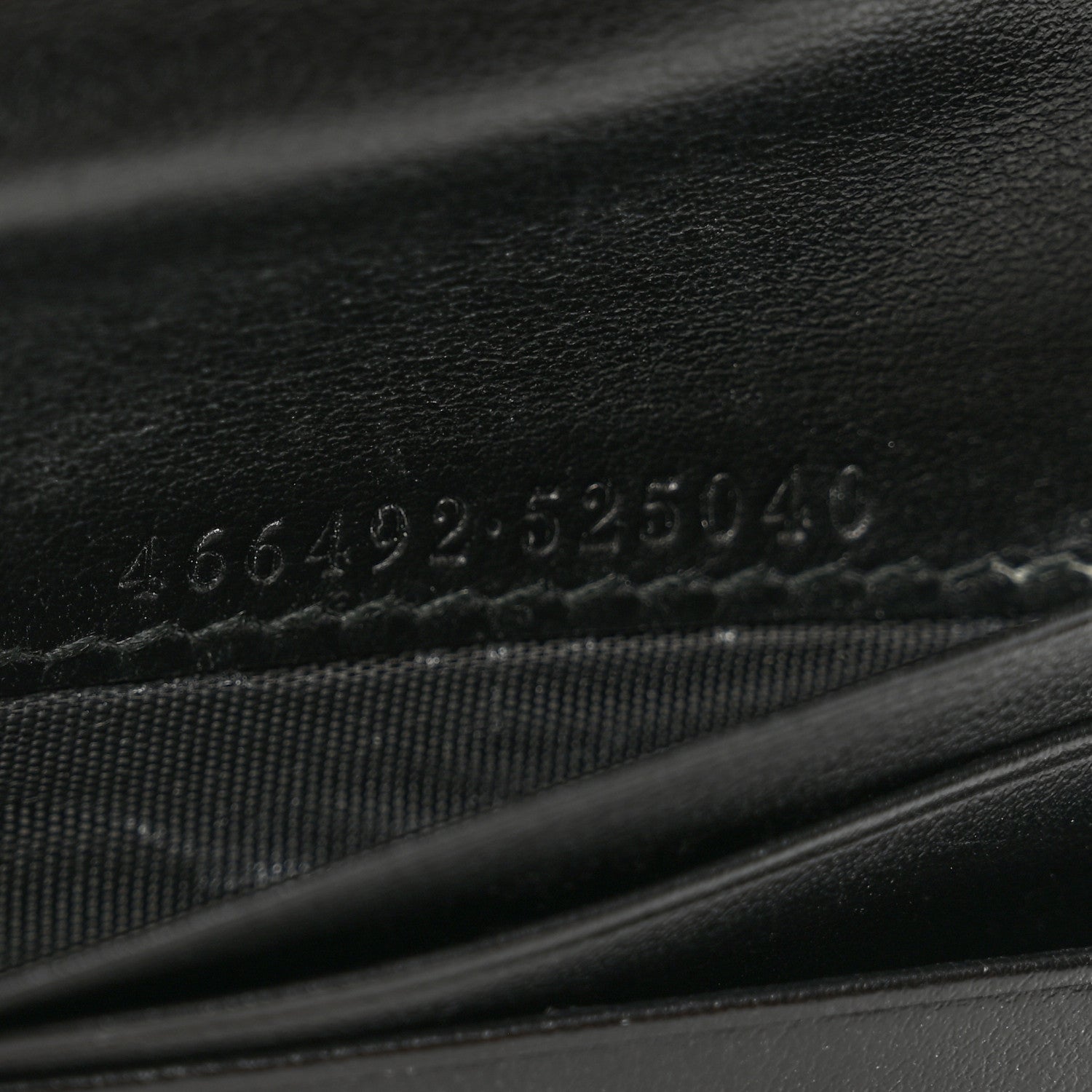 Gucci Calfskin Matelasse GG Marmont Card Case Wallet Black 7 of 9