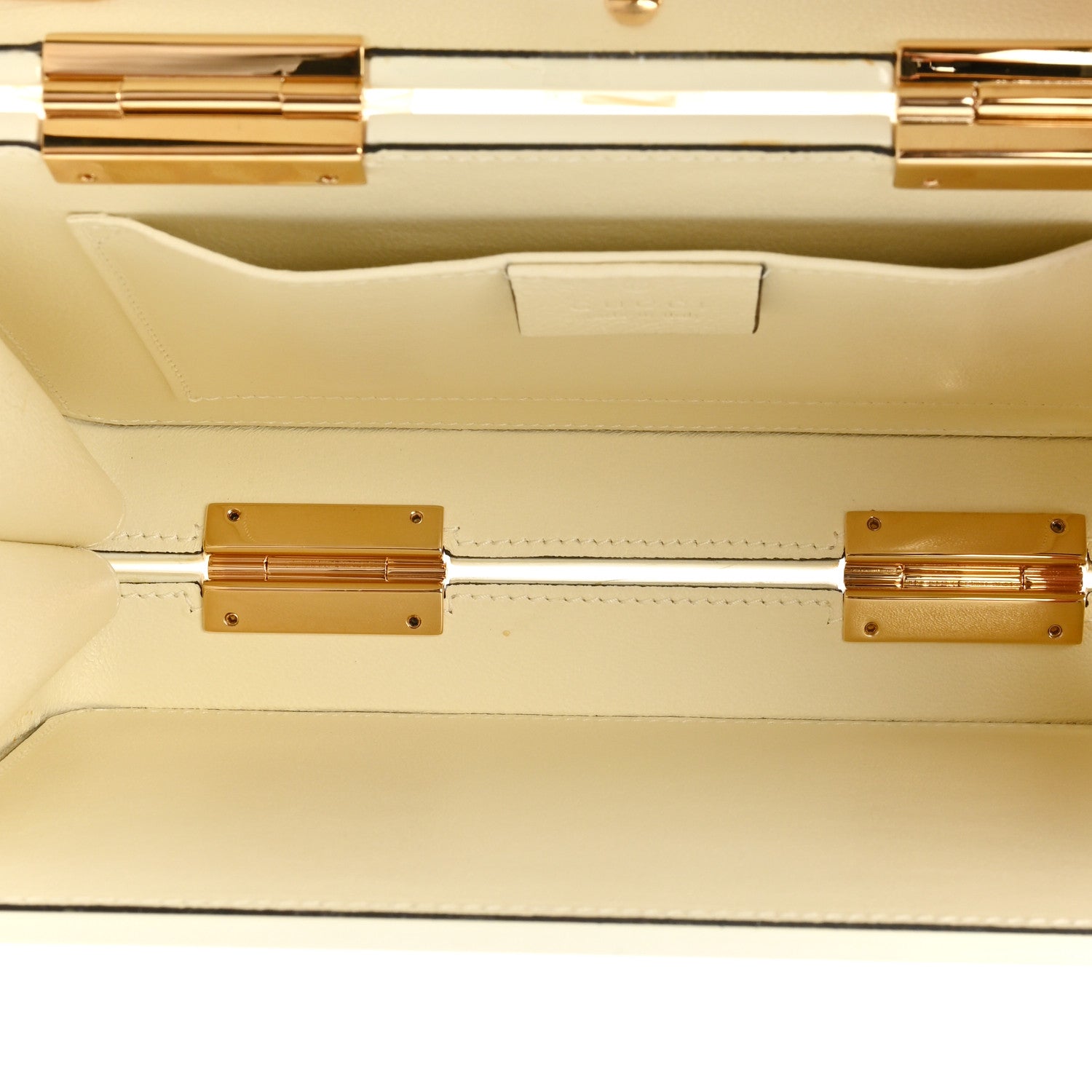 Gucci Plexiglass Mini Sylvie 1969 Top Handle Bag Ivory 5 of 10