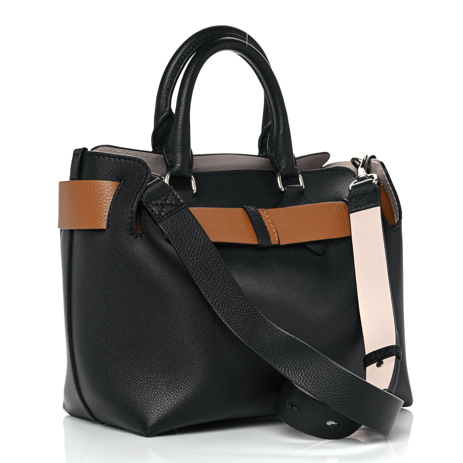 Burberry Soft Grain Calfskin Baby Belt Bag Black 3 of 10