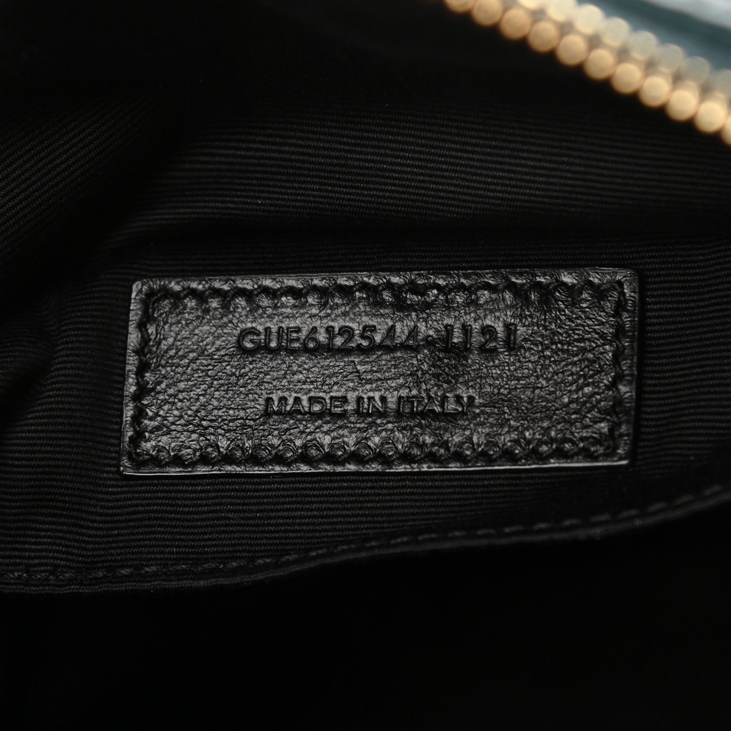 Calfskin Matelasse Monogram Lou Camera Bag Sea Turquoise