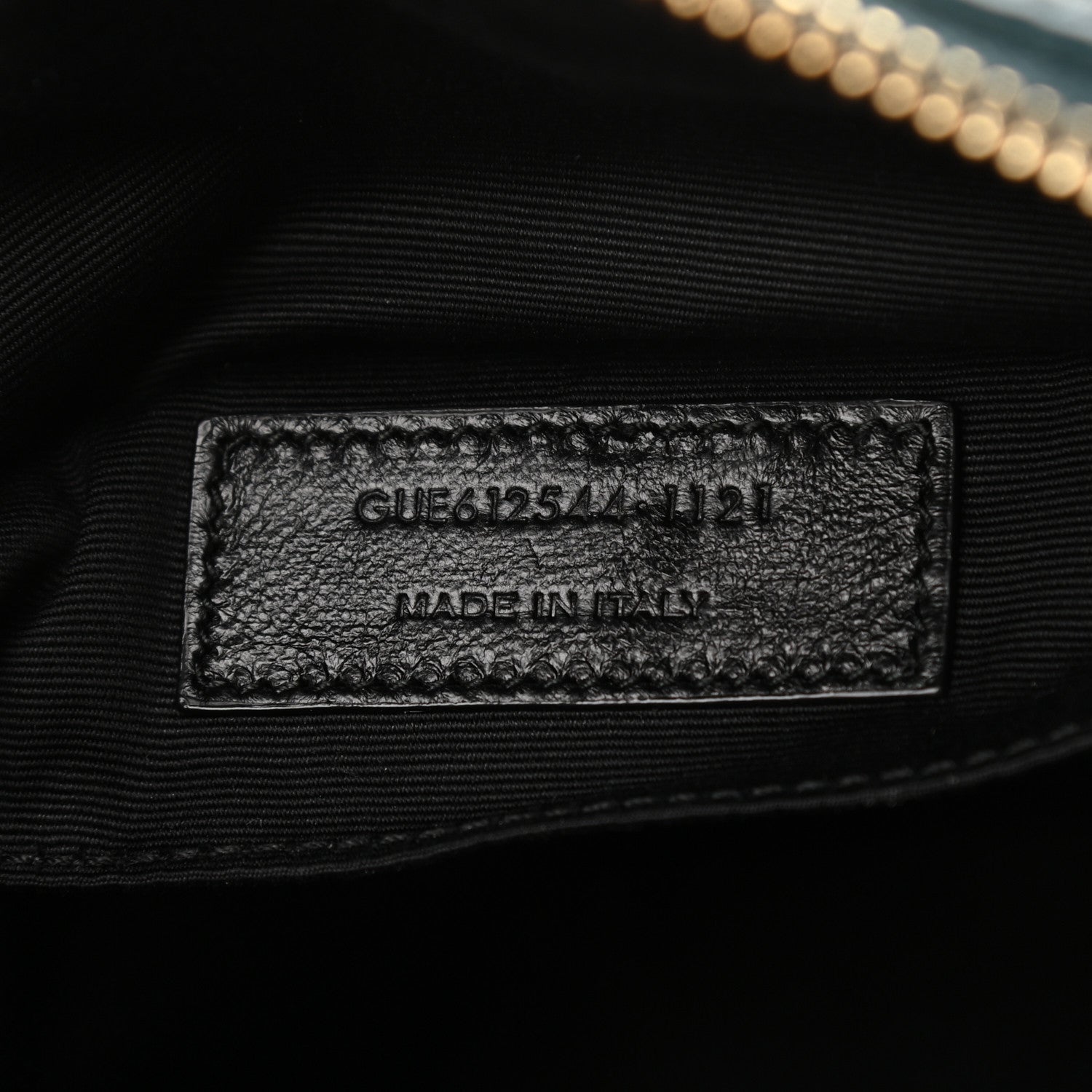 Saint Laurent Calfskin Matelasse Monogram Lou Camera Bag Sea Turquoise 7 of 9