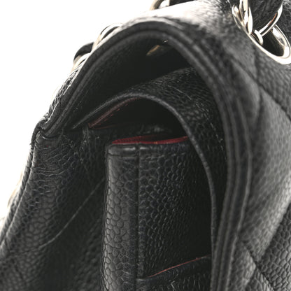 Chanel Caviar Quilted Jumbo Double Flap Black 14 of 14