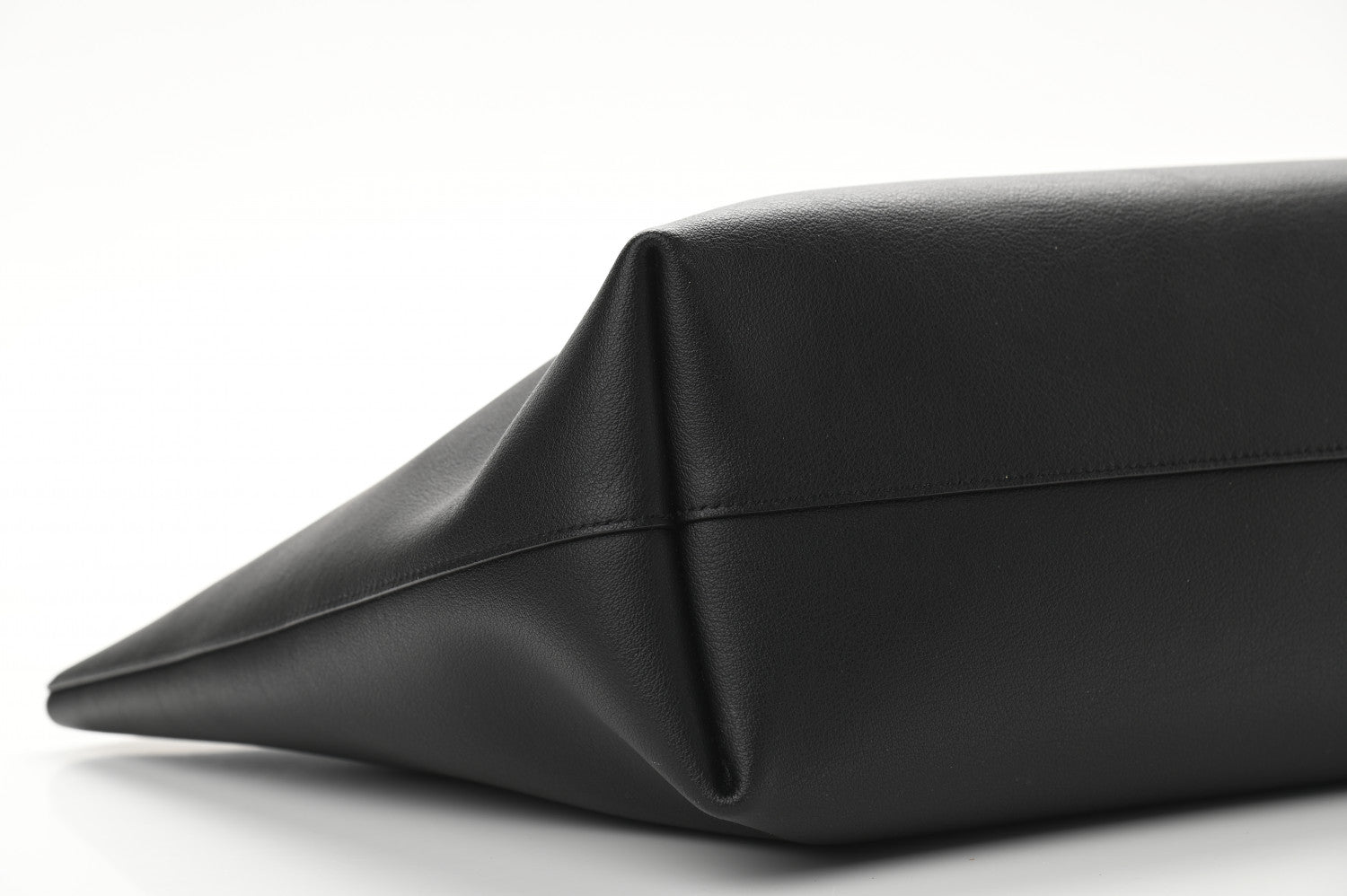Saint Laurent Calfskin Large Shopping Tote Black 9 of 11
