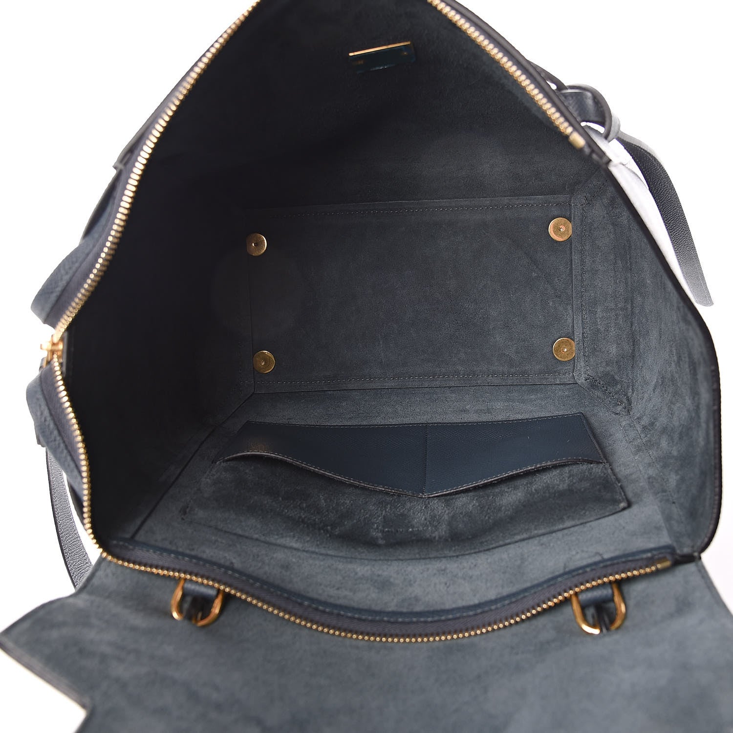 Celine Grained Calfskin Mini Belt Bag Slate 5 of 12