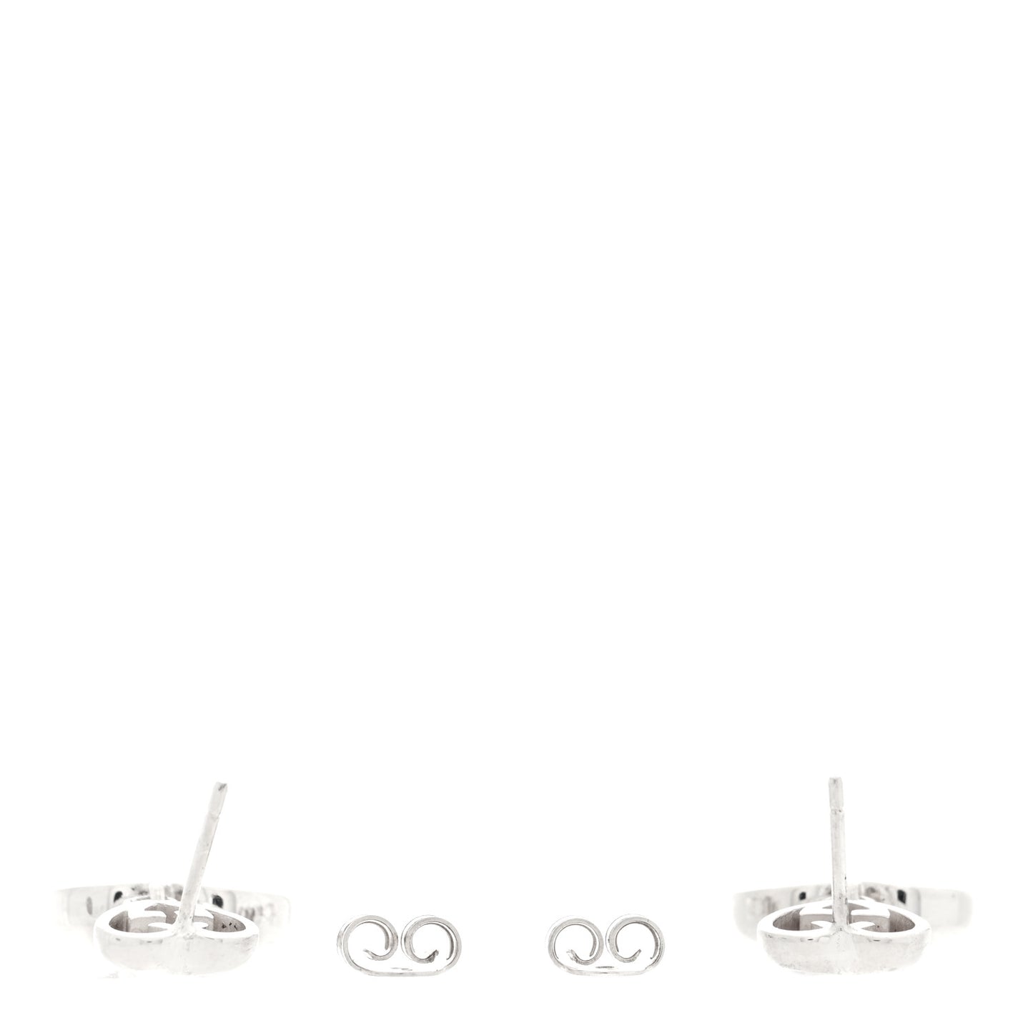 Sterling Silver Britt Double Heart Drop Earrings