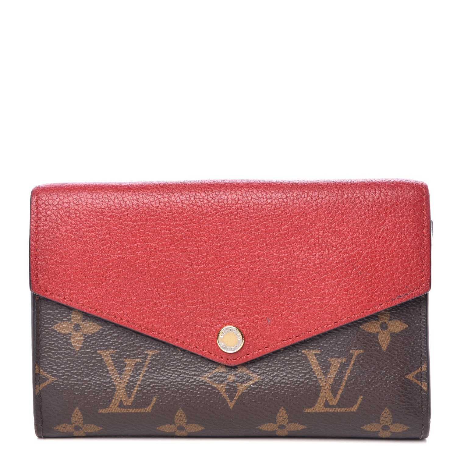 Louis Vuitton Monogram Pallas Compact Wallet Cherry 1 of 10