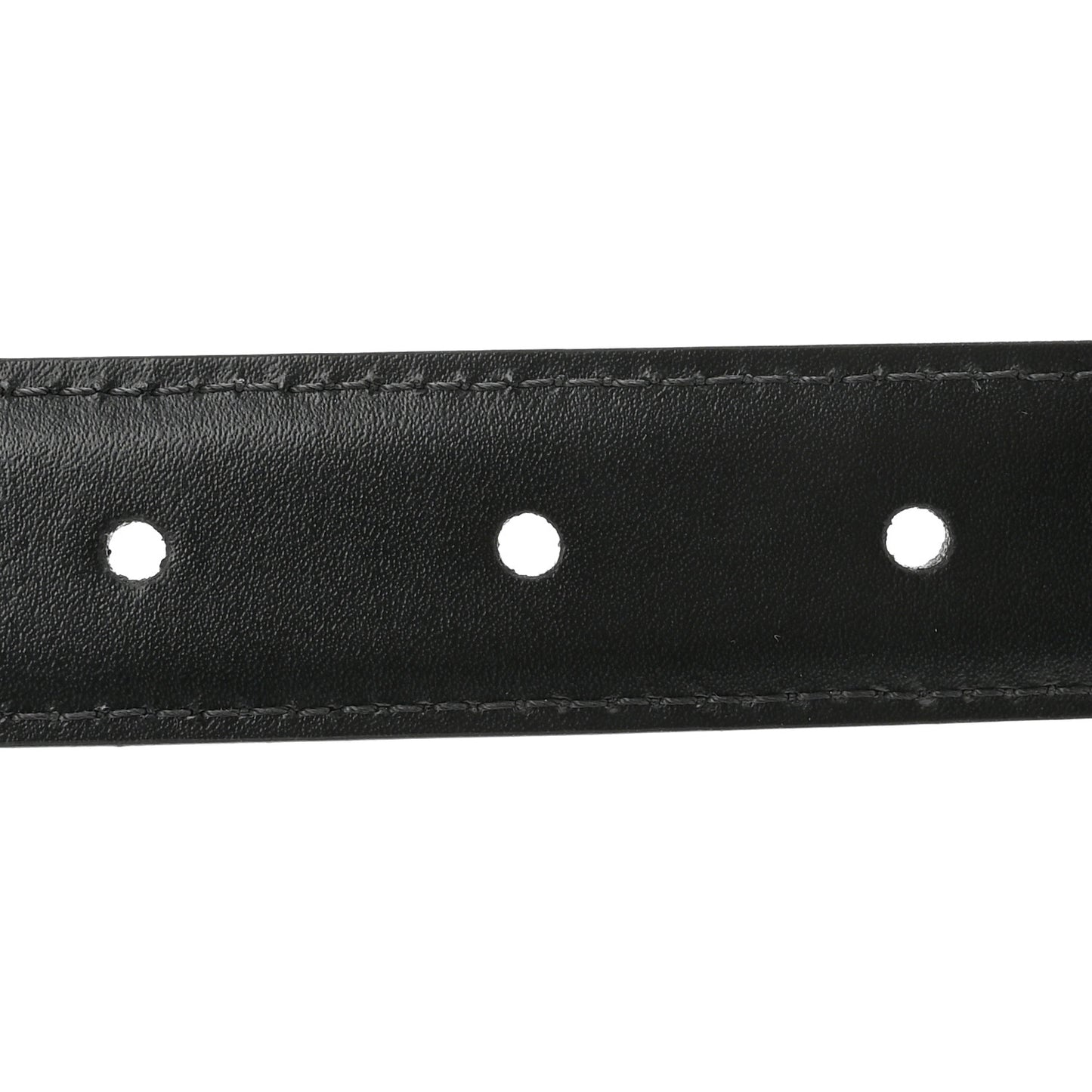 Box Calfskin Medium 25mm Triomphe Belt 80 32 Black