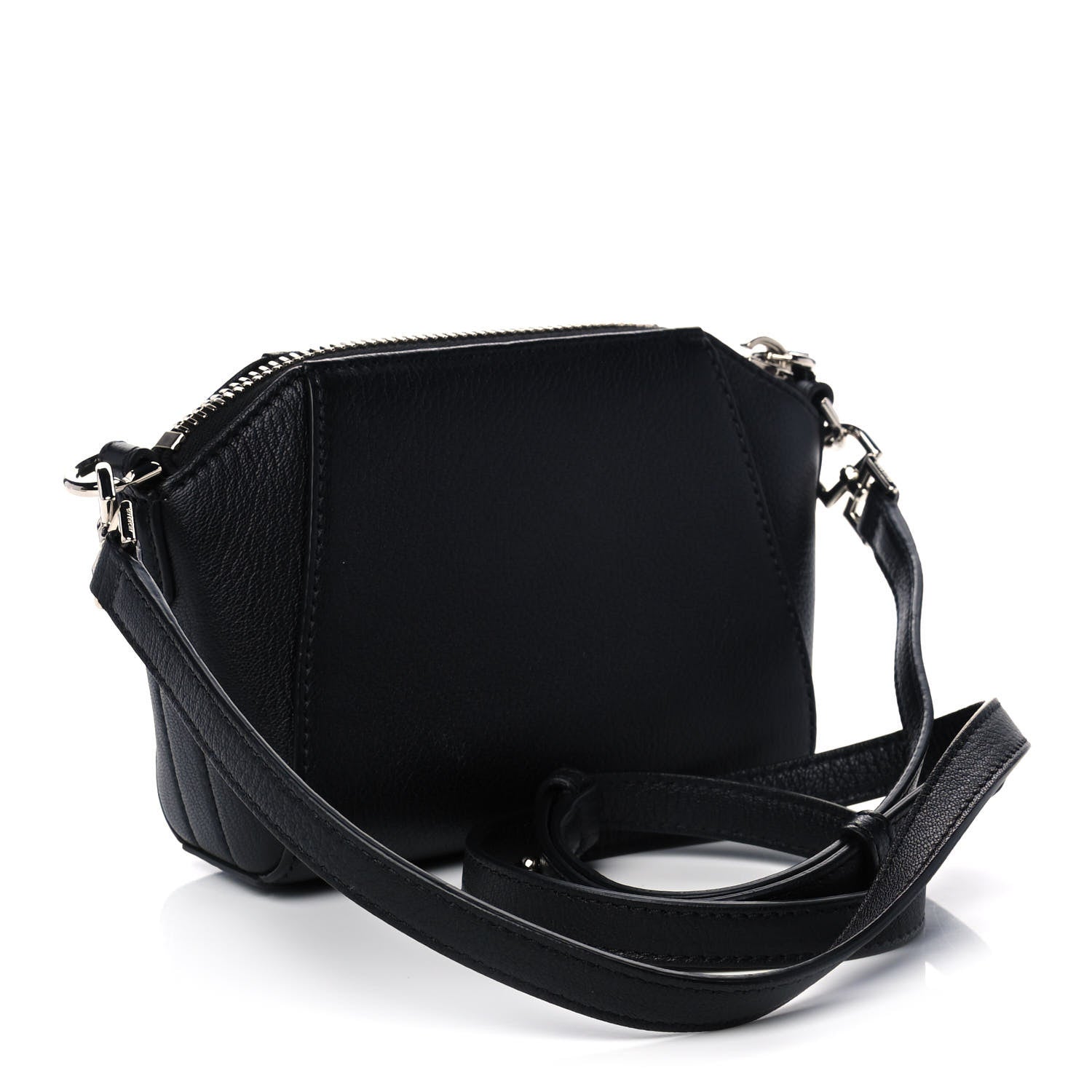 Givenchy Sugar Goatskin Nano Antigona Black 3 of 11