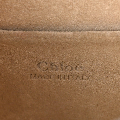 Chloe Calfskin Suede Medium Nile Bracelet Bag Motty Grey 7 of 9