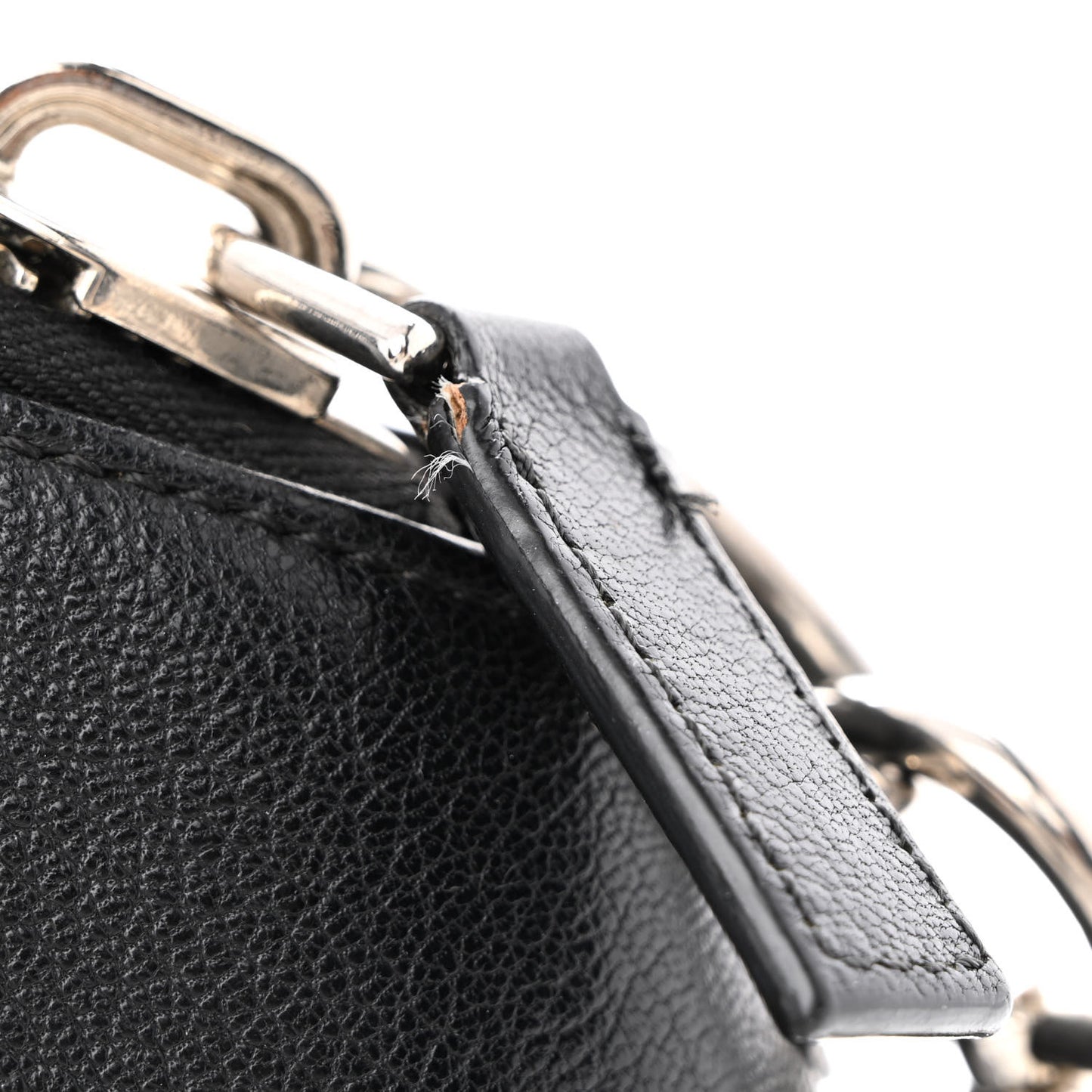 Sugar Goatskin Medium Antigona Black