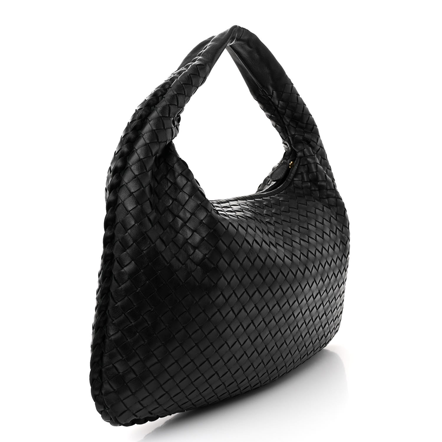 Bottega Veneta Nappa Intrecciato Medium Veneta Hobo Black 3 of 15