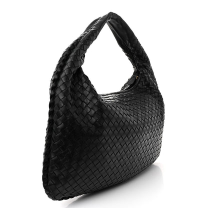 Bottega Veneta Nappa Intrecciato Medium Veneta Hobo Black 3 of 15