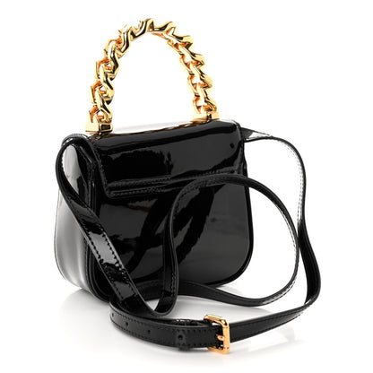 Versace Patent Mini La Medusa Bag Black 3 of 9
