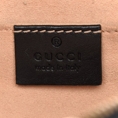 Gucci Calfskin Matelasse GG Marmont Belt Bag 95 38 Black 6 of 12