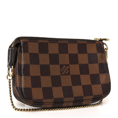 Louis Vuitton Damier Ebene Mini Pochette Accessories 3 of 10