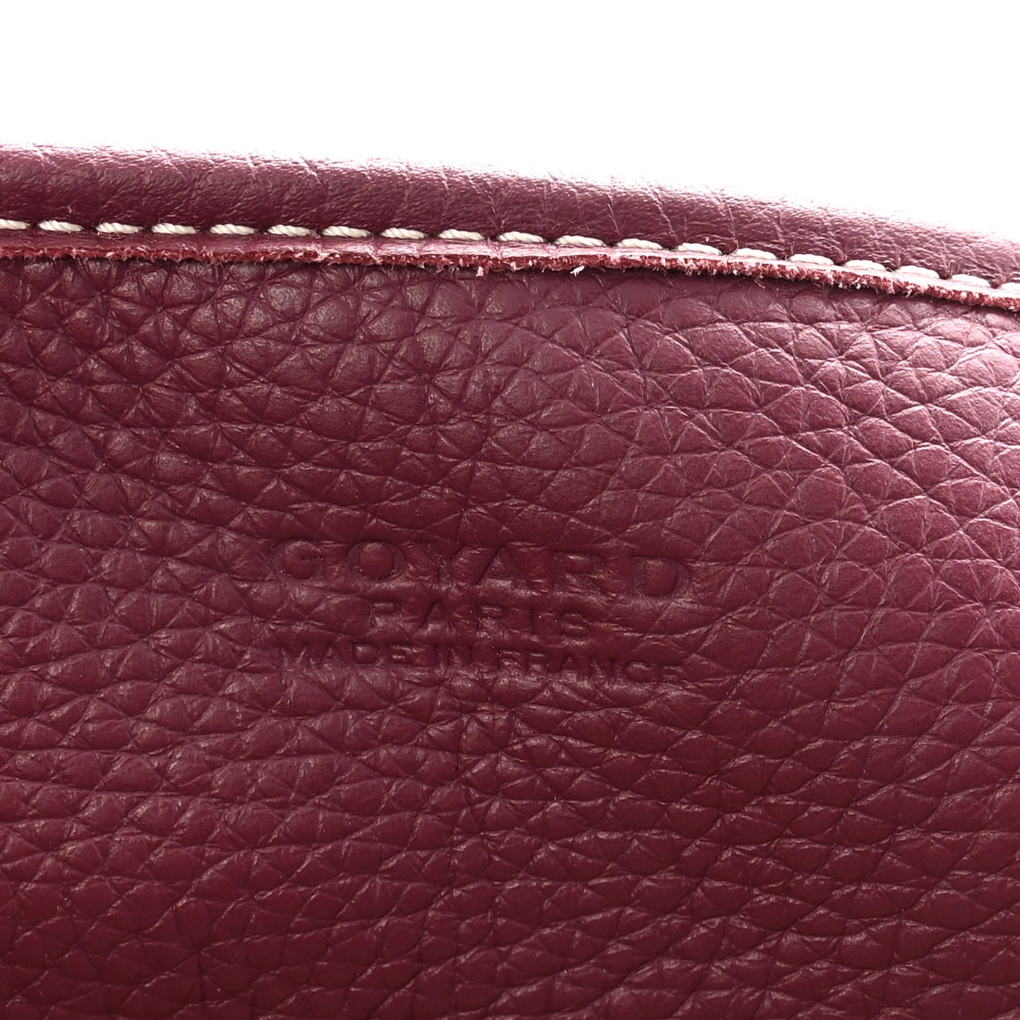 Goyardine Sac Hardy Pet Carrier PM Burgundy