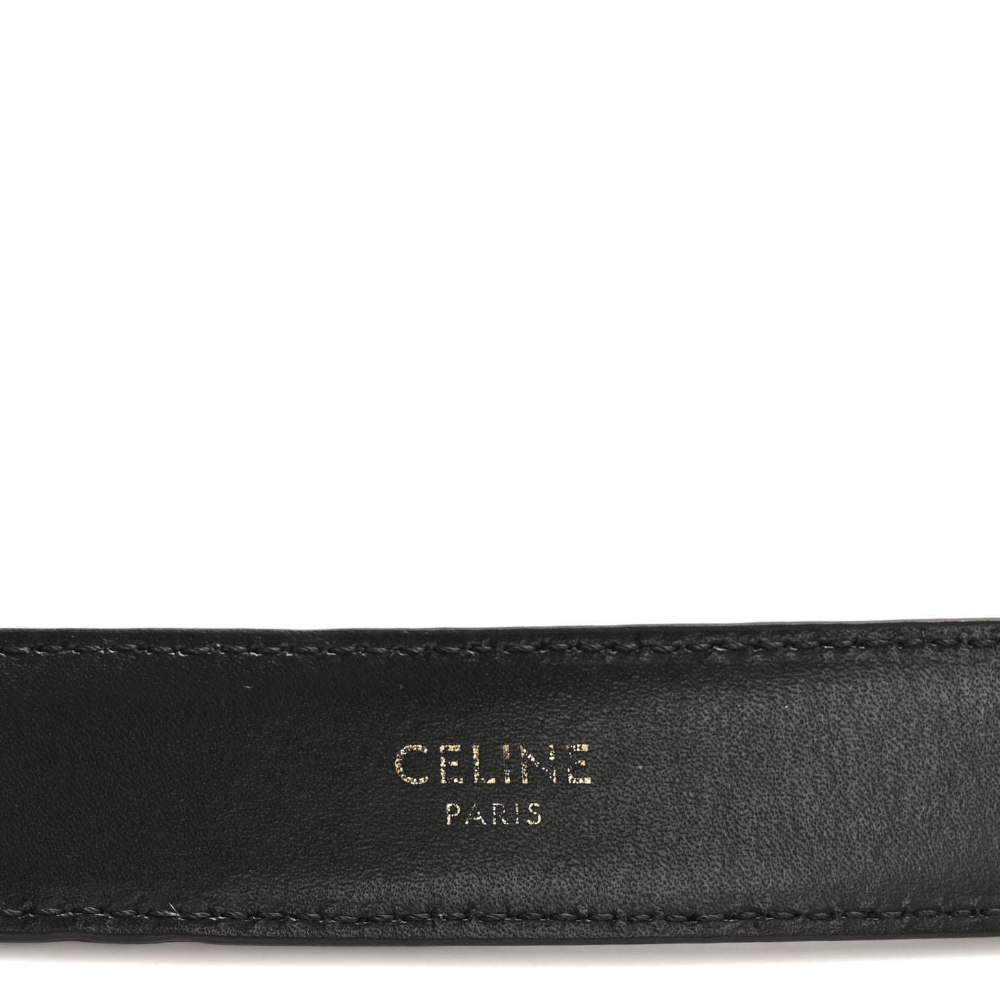 Box Calfskin Medium 25mm Triomphe 75 30 Belt Black