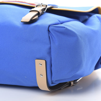 Gucci Canvas Childrens Sciroppo Patch Backpack Blue 9 of 11