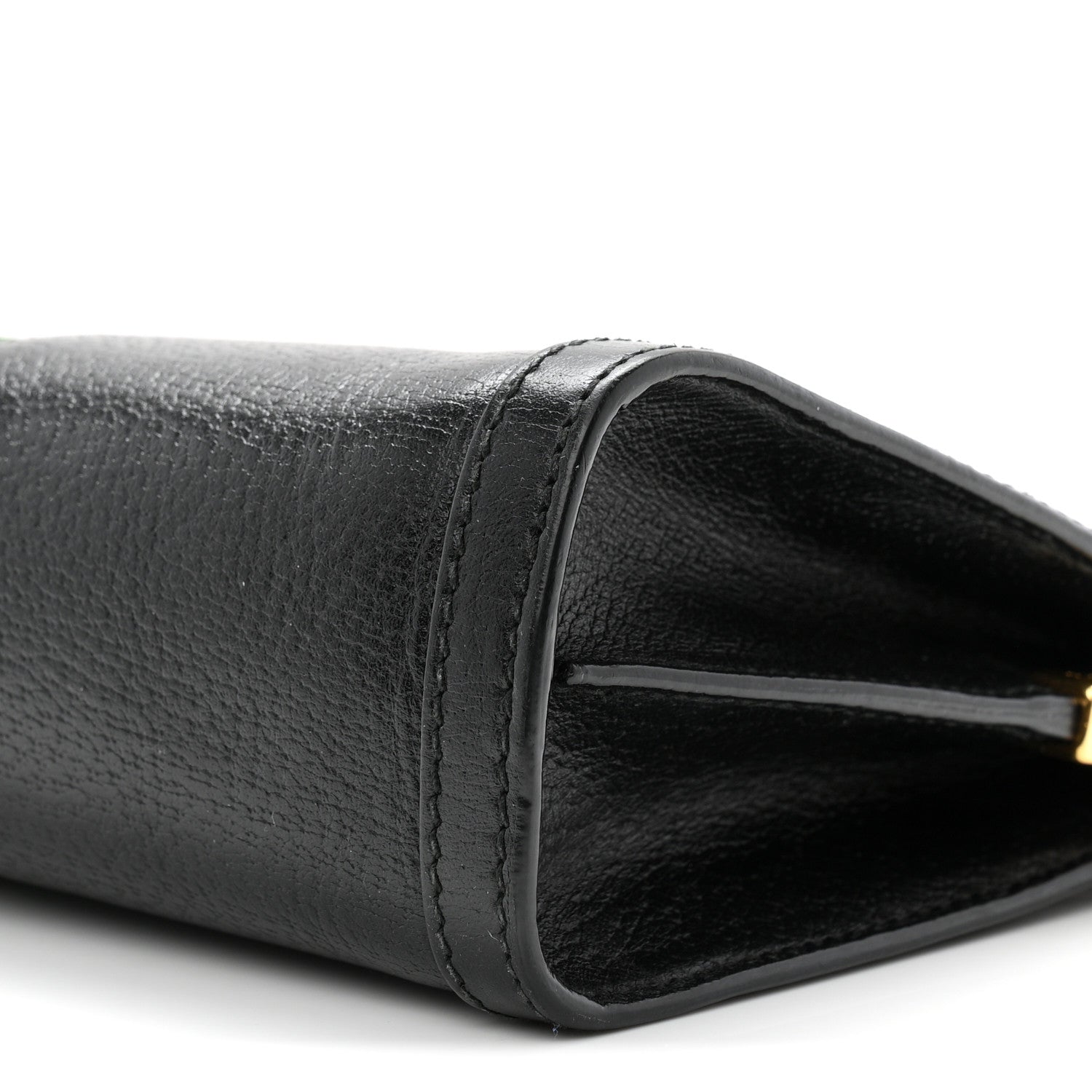 Gucci Calfskin GG Web Small Ophidia Chain Shoulder Bag Black 10 of 10