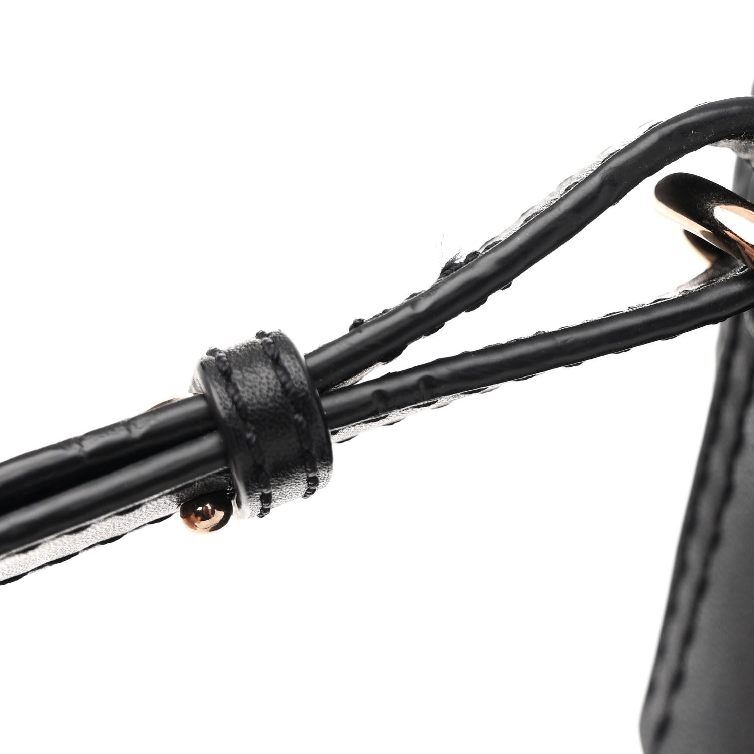 Burberry Grainy Calfskin Medium Check Ashby Hobo Black 17 of 18