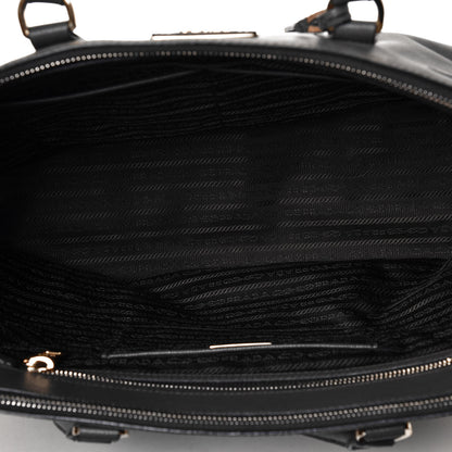 Prada Saffiano Lux Large Galleria Double Zip Tote Grafite 11 of 20