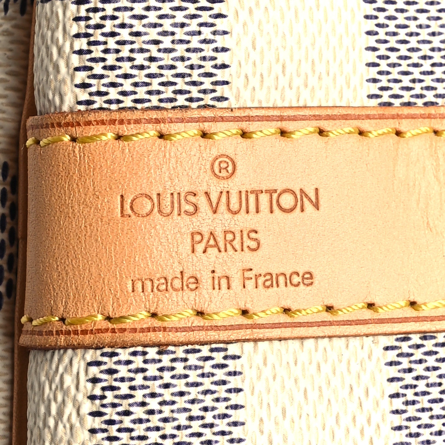 Louis Vuitton Damier Azur Keepall Bandouliere 55 5 of 11