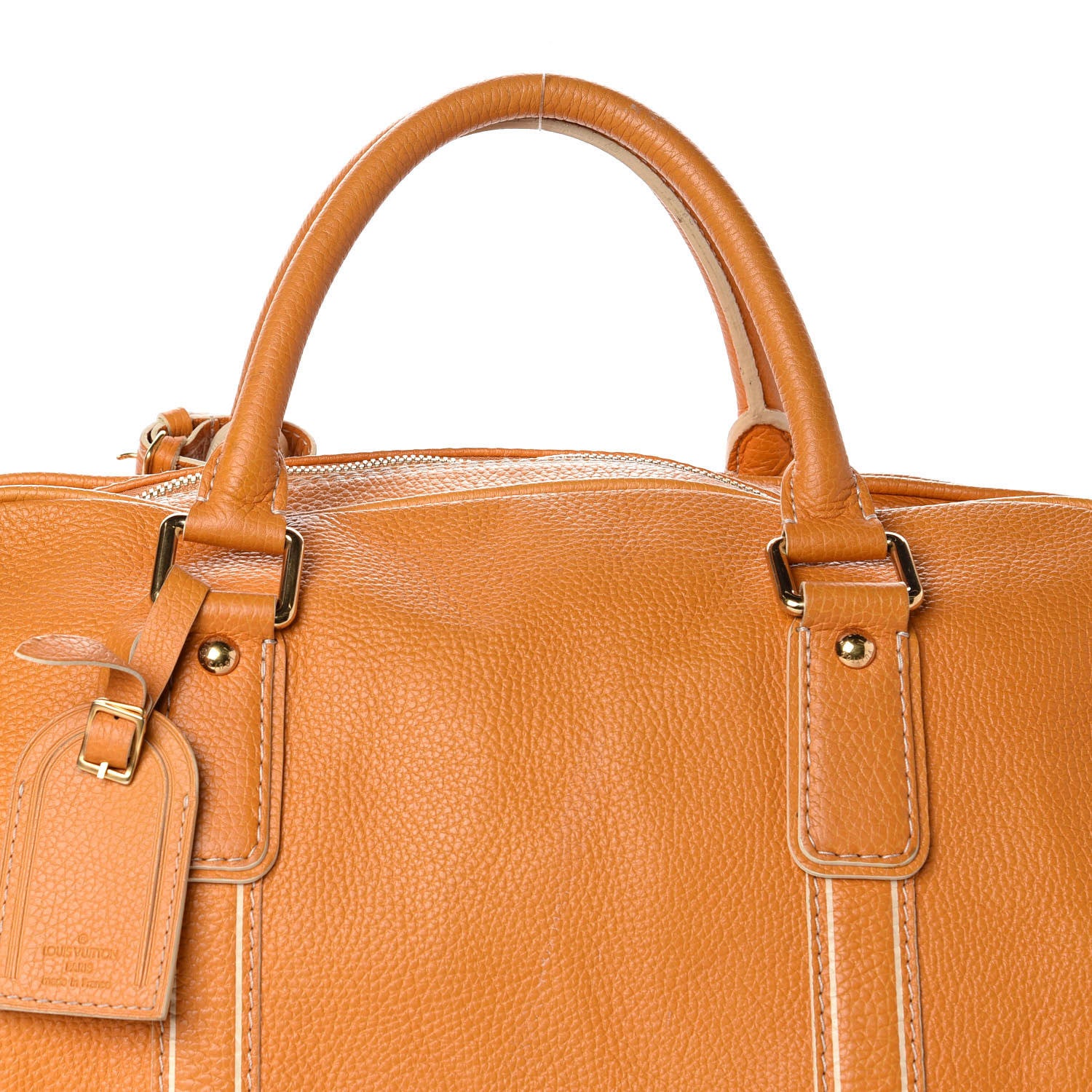 Louis Vuitton Tobago Calfskin Carryall Yellow 20 of 20
