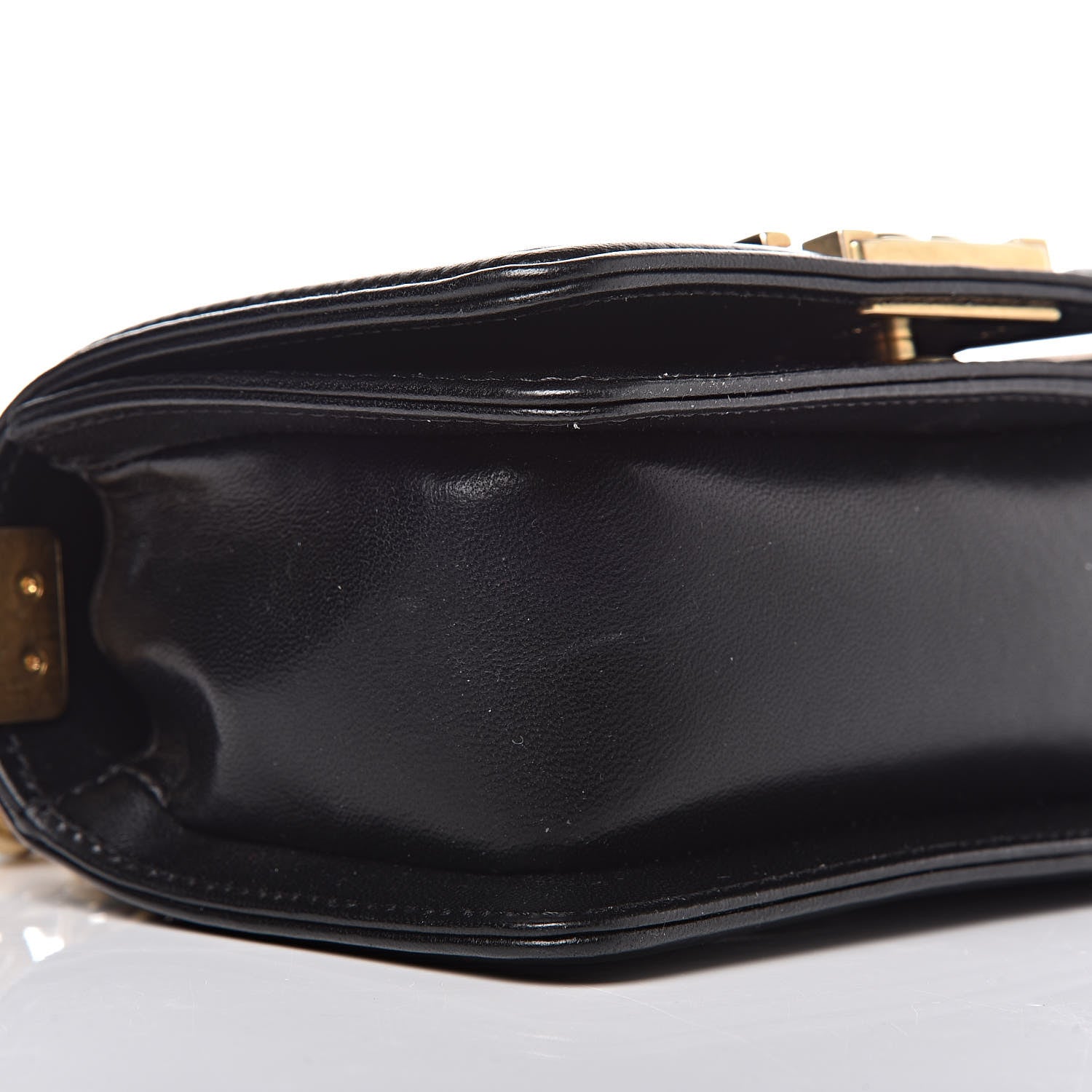 Chanel Lambskin Quilted Mini Boy Flap Black 11 of 13
