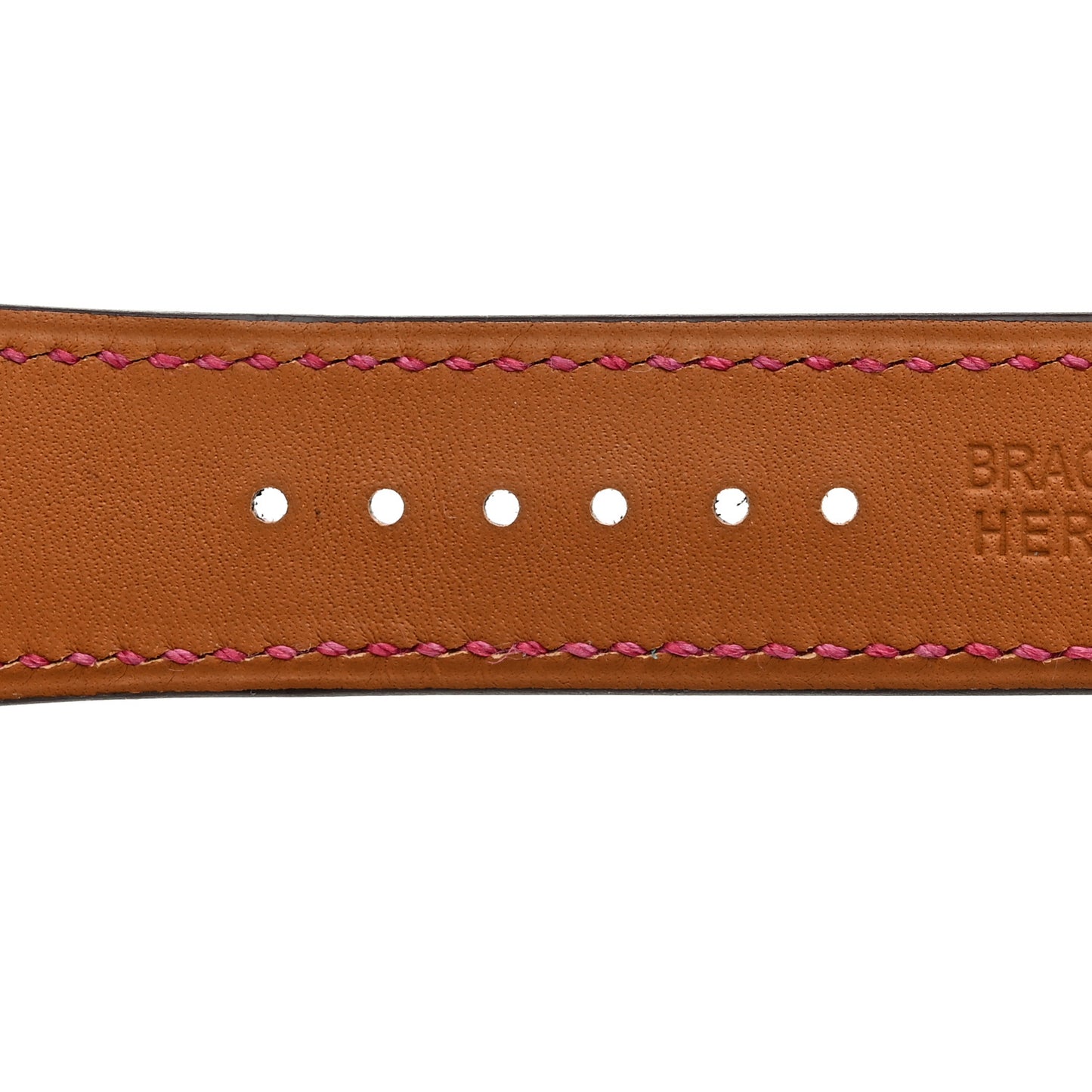 Matte Alligator Heure H Hour Watch 30mm Strap Fuchsia