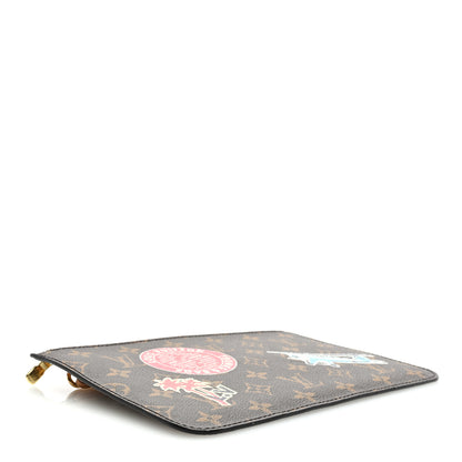 Louis Vuitton Monogram World Tour Neverfull MM GM Pochette 4 of 6