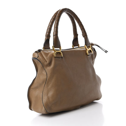 Chloe Calfskin Medium Marcie Satchel Nut 3 of 11