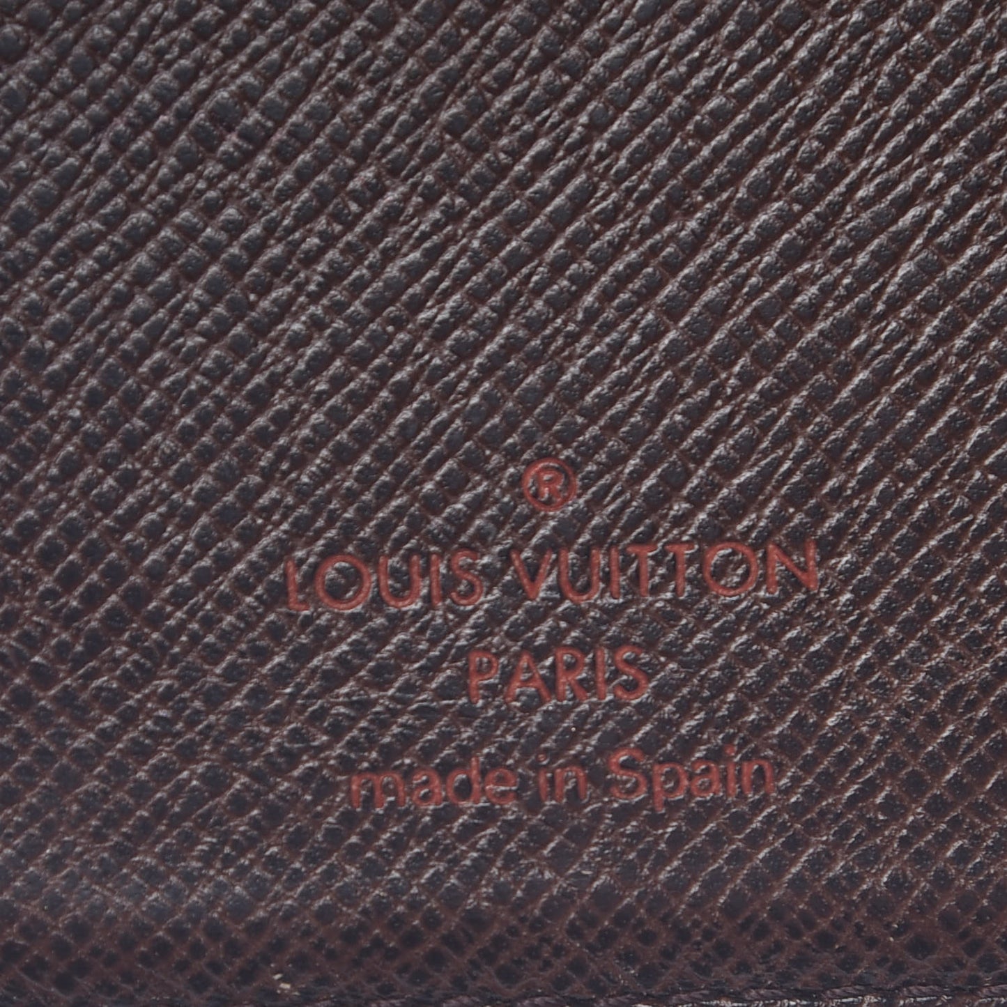 Damier Ebene Small Ring Agenda Cover