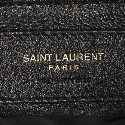 Saint Laurent Raffia Monogram Tassel Kate 99 Black 6 of 11