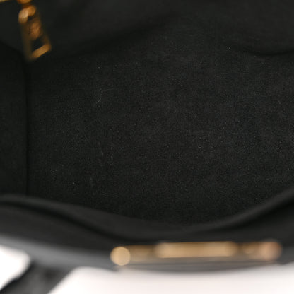 Louis Vuitton Calfskin Monogram On My Side PM Black 10 of 10