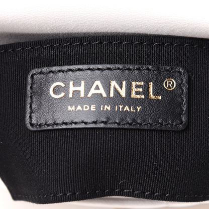 Chanel Lambskin Quilted Mini Side Note Flap White 6 of 12