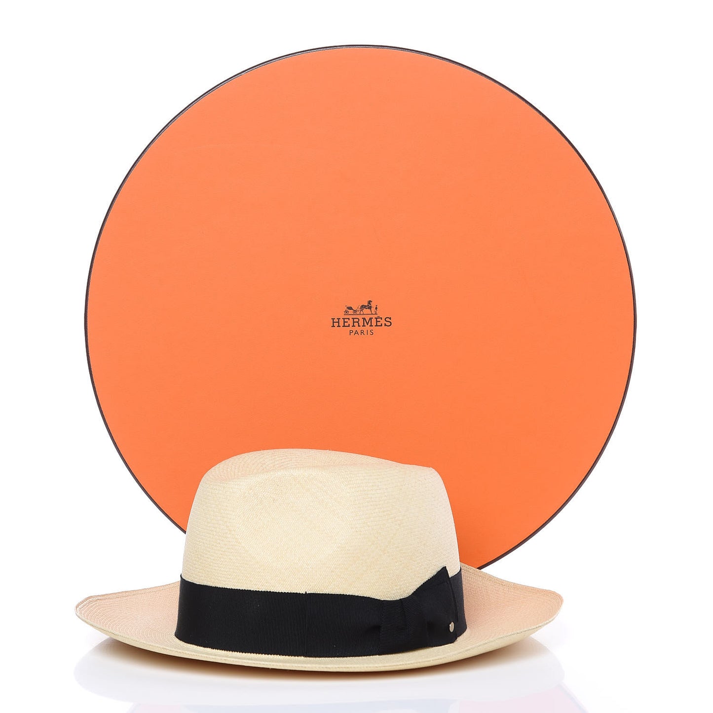 Straw Mens Rio Panama Hat 58 Natural Black