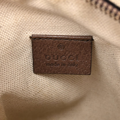 Gucci GG Supreme Monogram Mini Neo Vintage Double Zip Messenger Bag Beige New Acero Crop 6 of 11