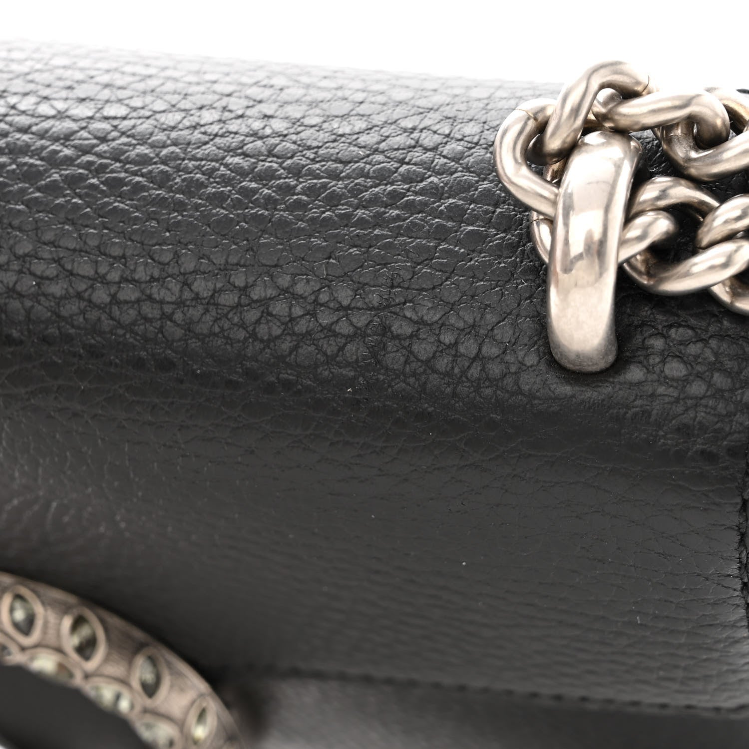 Gucci Calfskin Mini Dionysus Shoulder Bag Black 11 of 11
